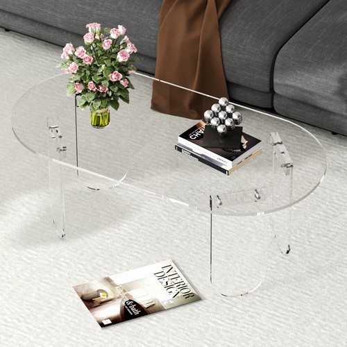 Premium oval acrylic coffee - acrylic,