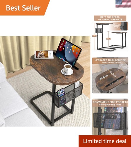 Sleek oval coffee table - oval,