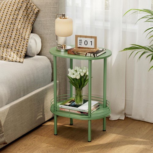 Small oval side - oval, table