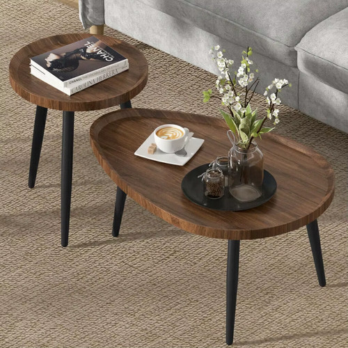 Round coffee table - set, of