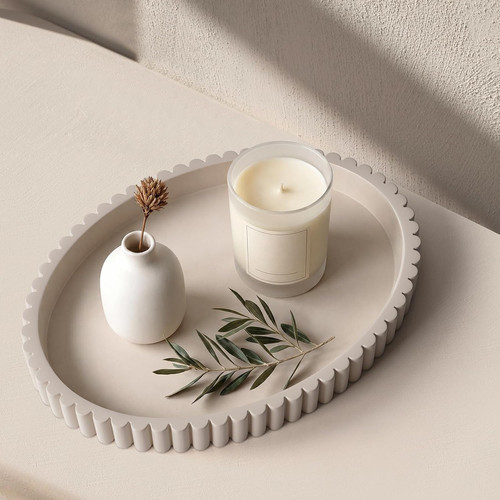 Oval tray for - for, table