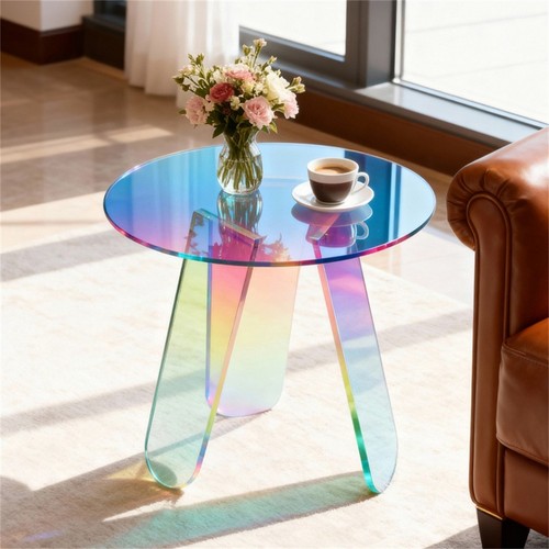 Minimal coffee table - table, clear
